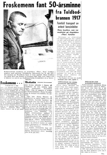 Fil:Froskemenn fant 50årsminne fra tolbodbrannen i 1917.jpg